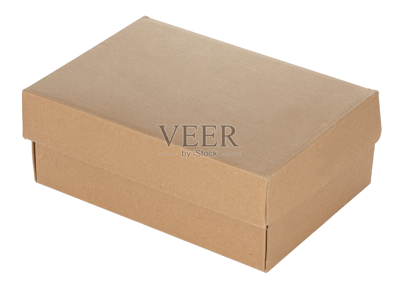 褐色波纹纸板纹理特写照片摄影图片