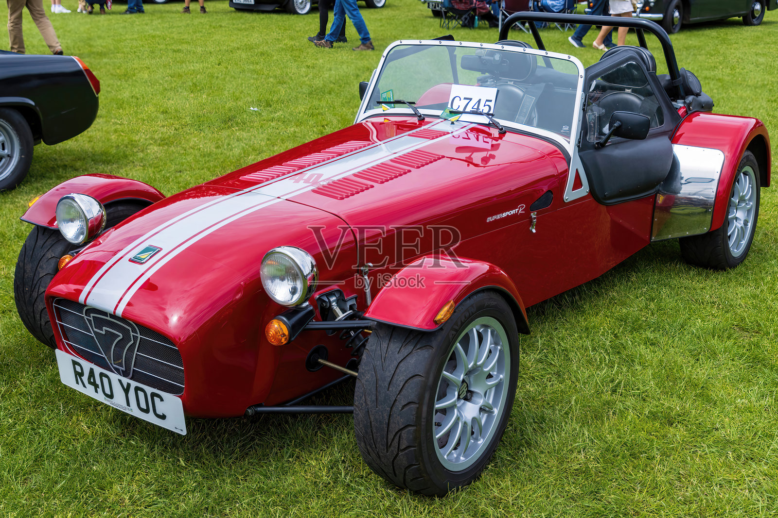 Caterham 7 SuperSport R - 2013年。照片摄影图片