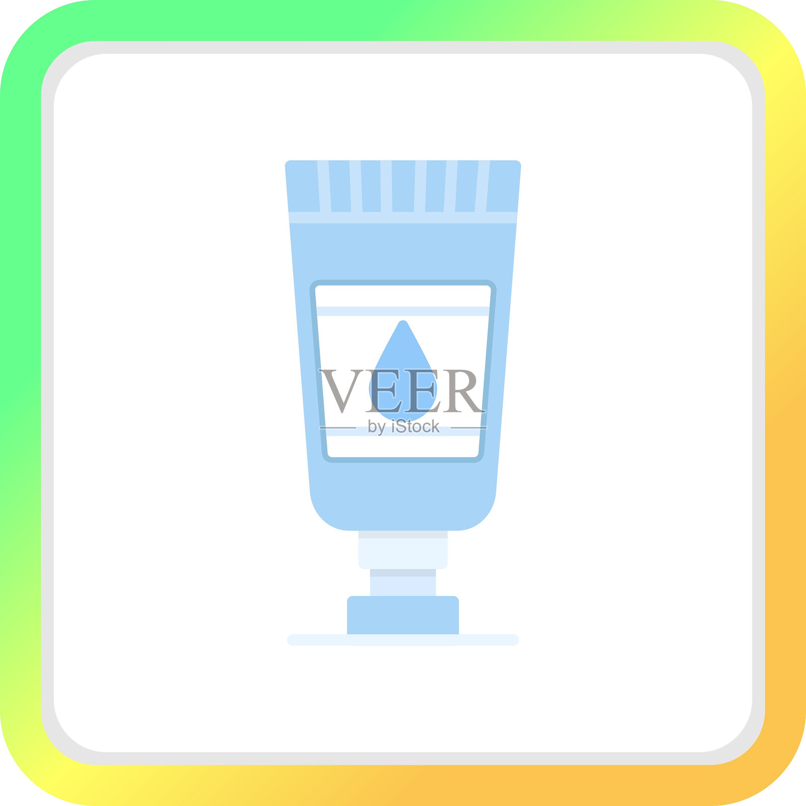 身体乳图标插画图片素材