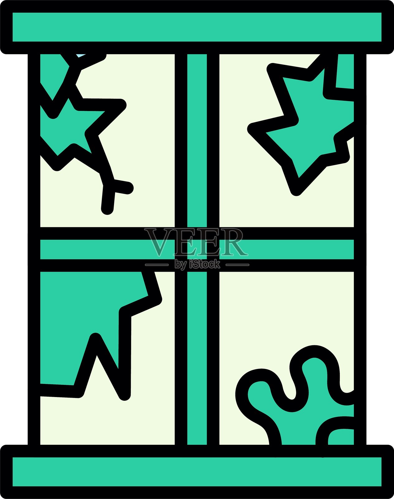 涂鸦新图标设计创意插画图片素材