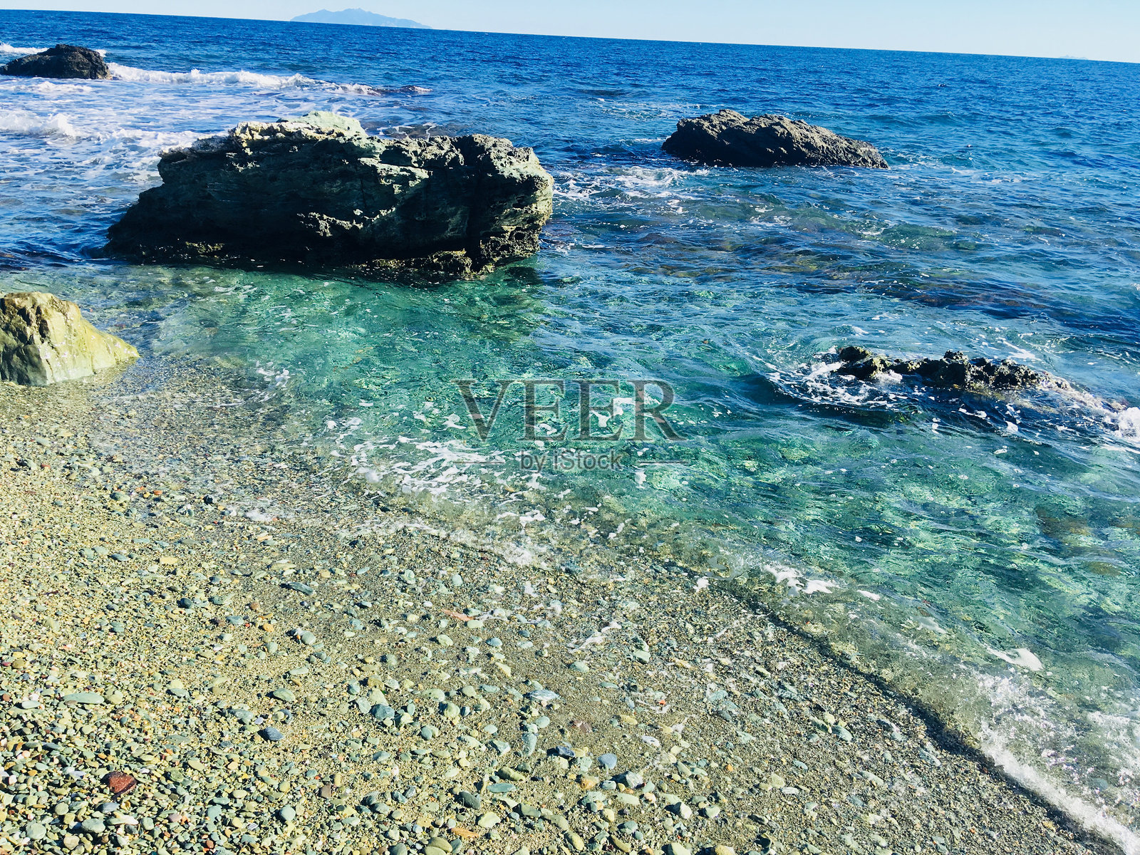 从绿色到蓝色照片摄影图片