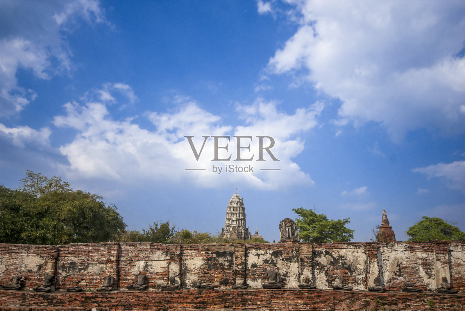 阿育他亚的寺庙照片摄影图片