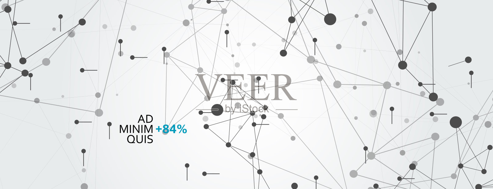 线连接。科学技术概念。社交网络。数据科学技术矢量背景插画图片素材