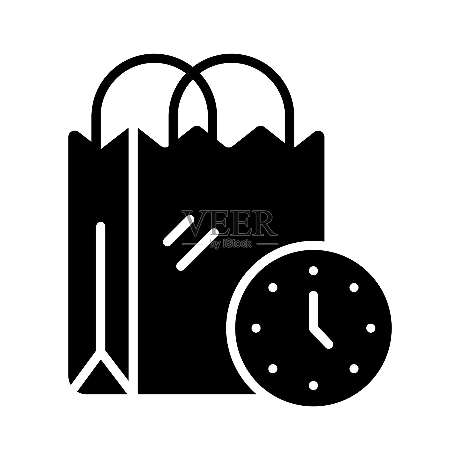 购物时间插画图片素材