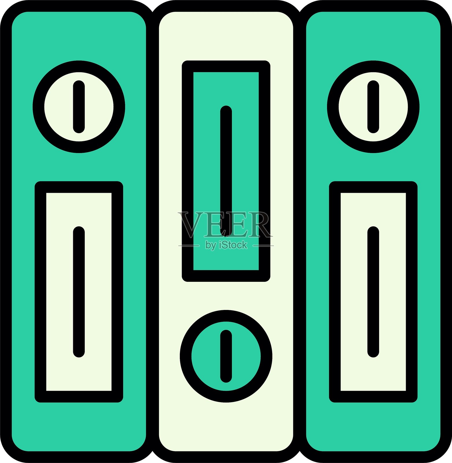 文件夹新图标设计创意插画图片素材