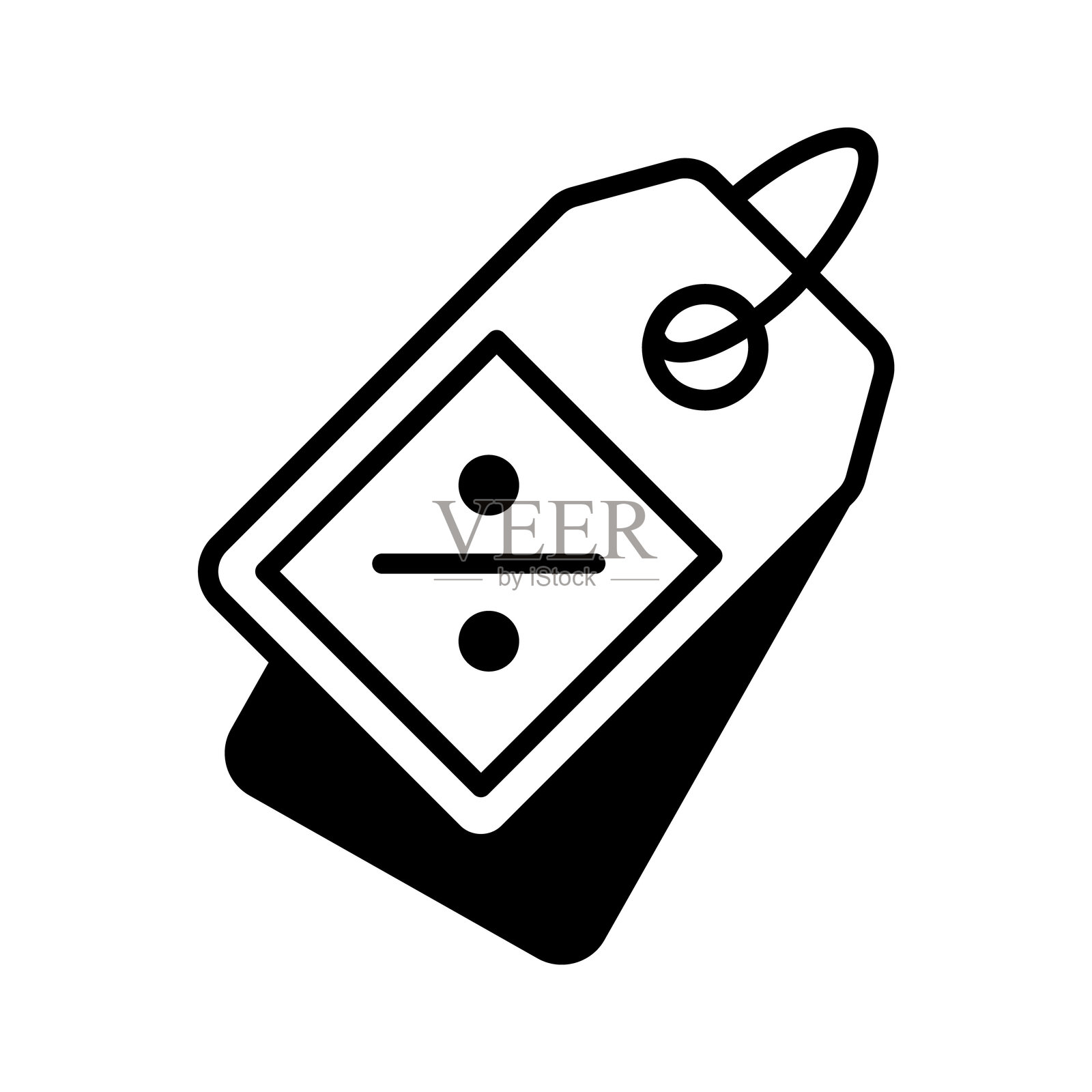 折扣标签插画图片素材