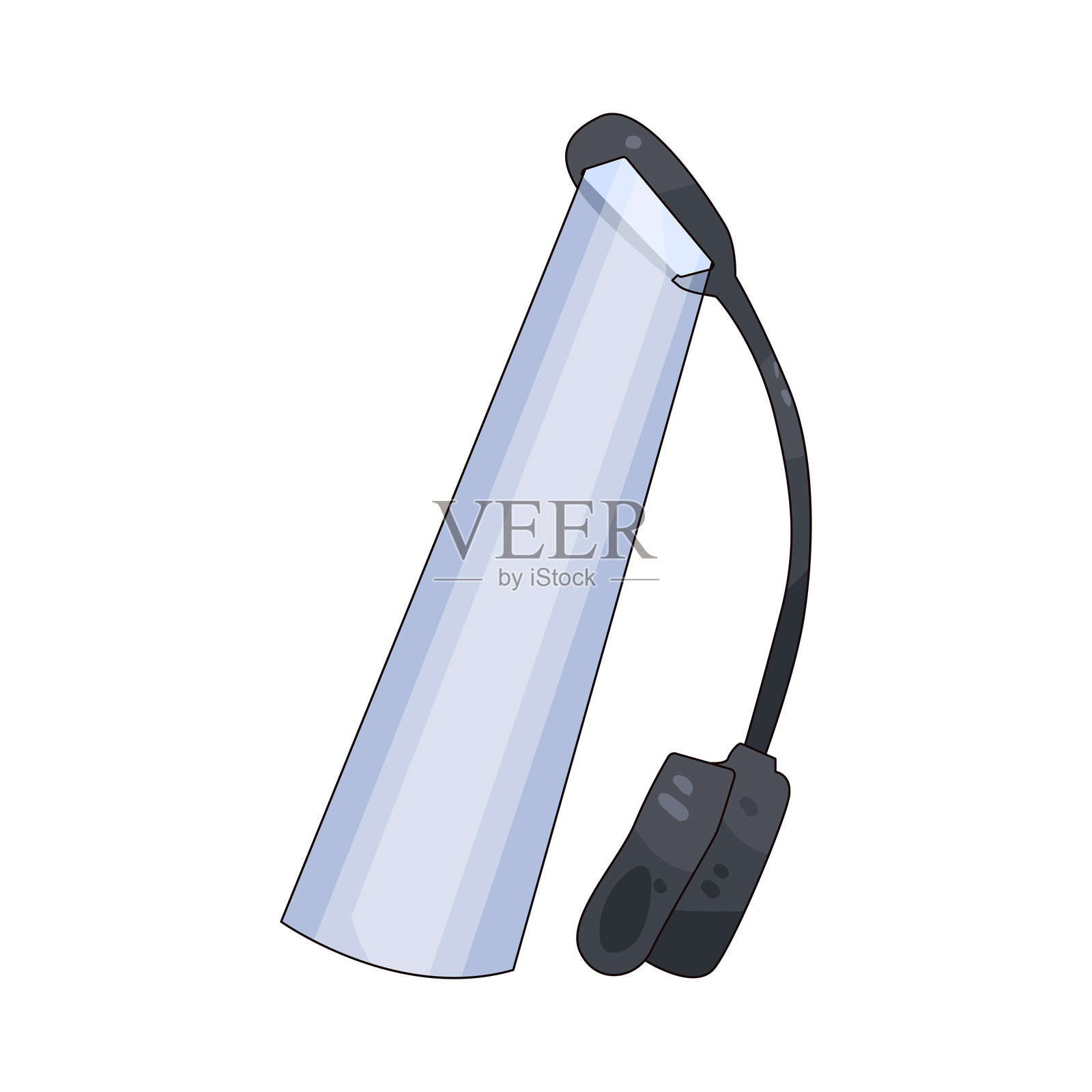 阅读灯插画图片素材