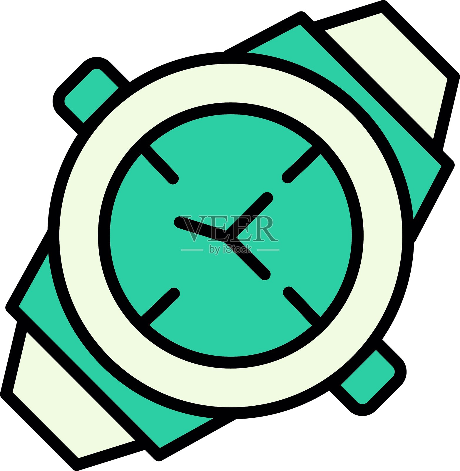 观看新图标设计创意插画图片素材