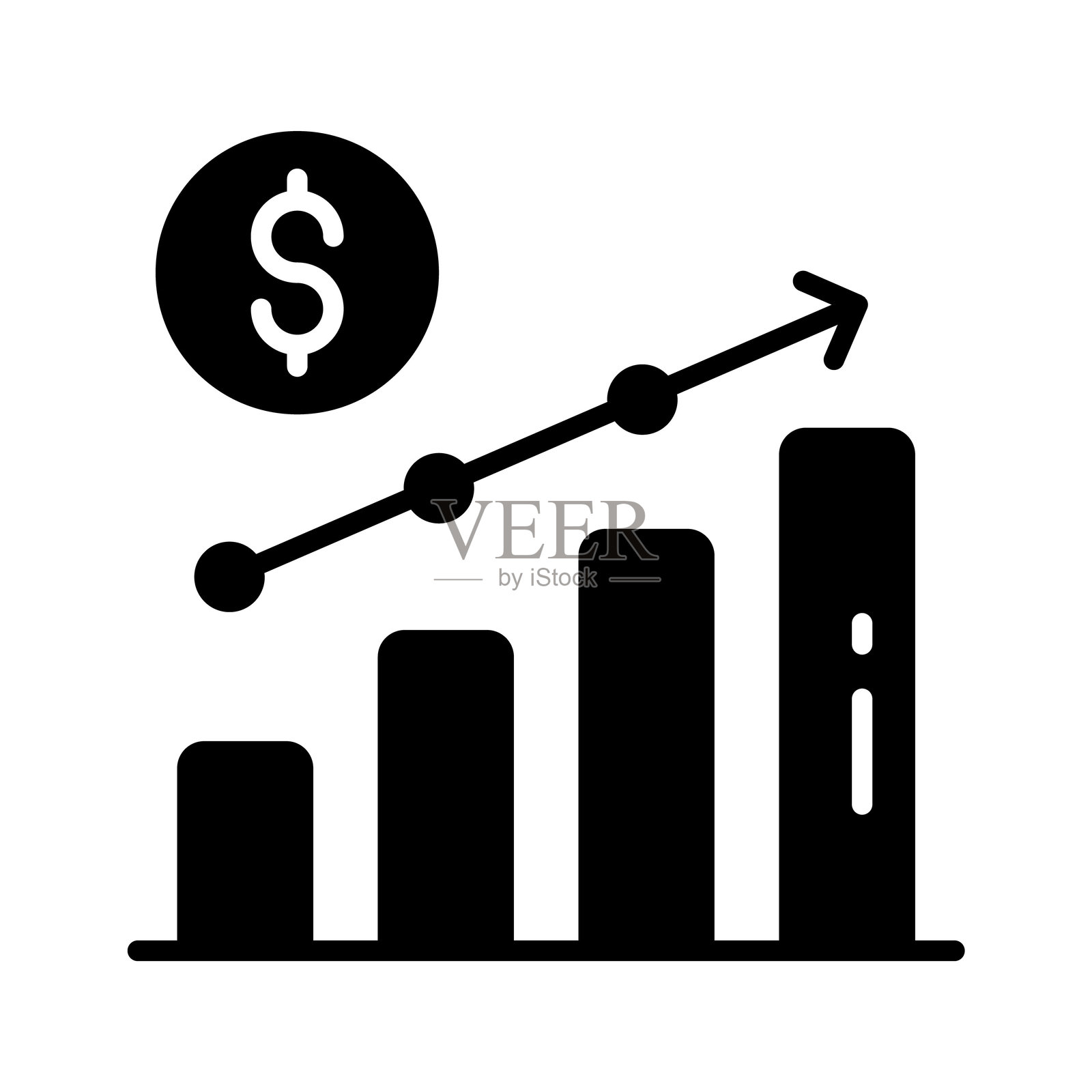 利润图表插画图片素材