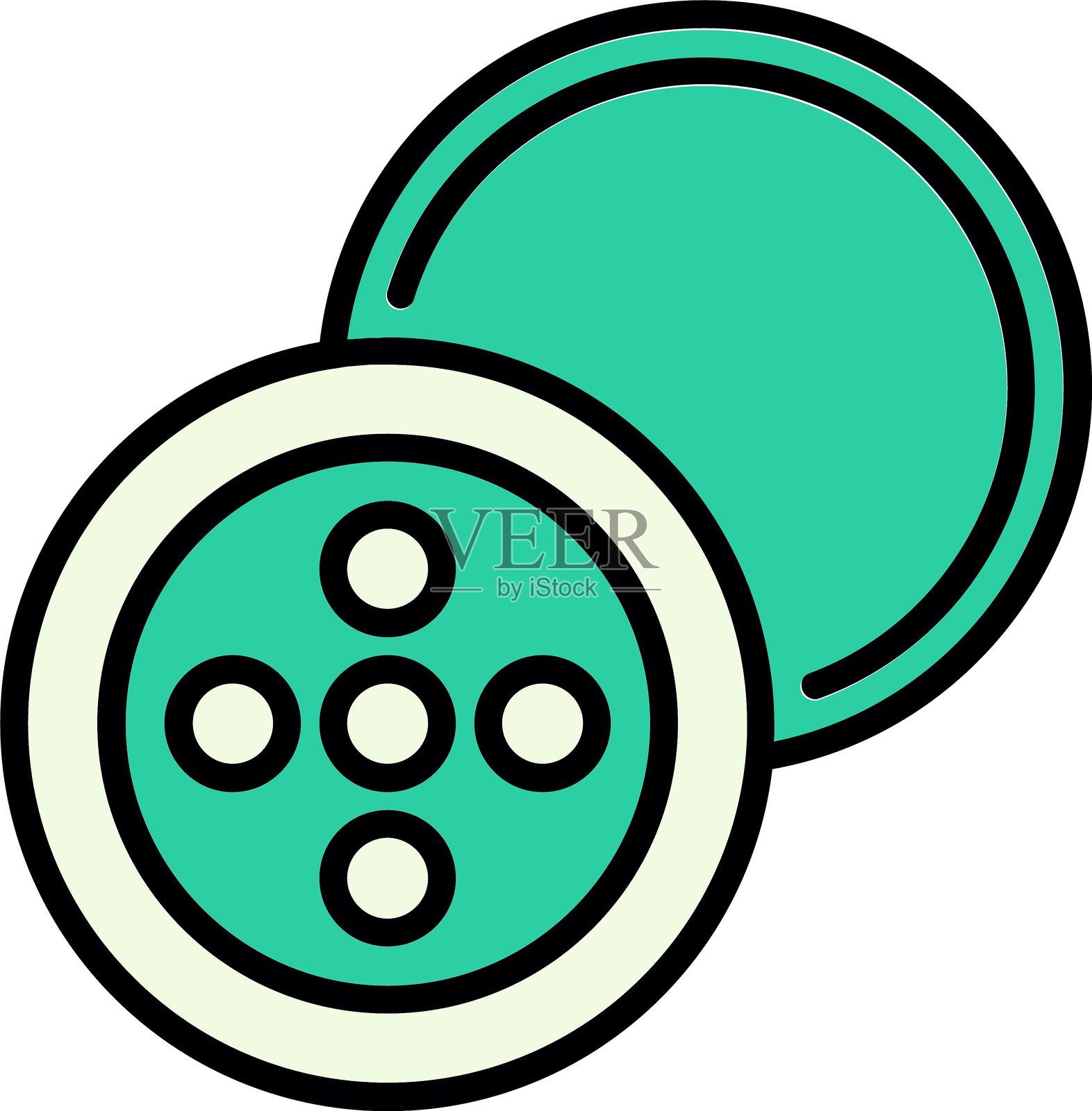 光学新图标设计创意插画图片素材