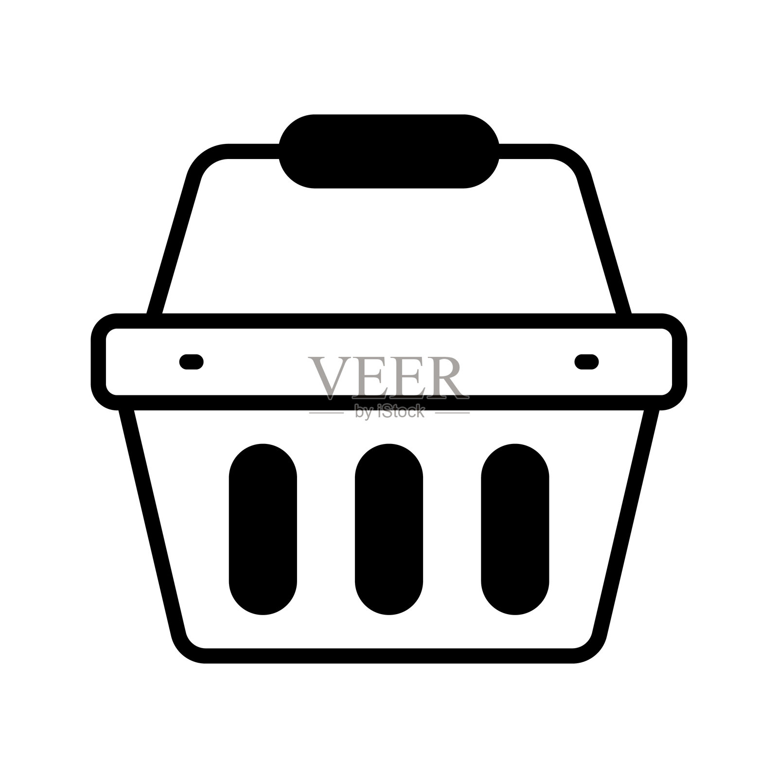 购物篮插画图片素材