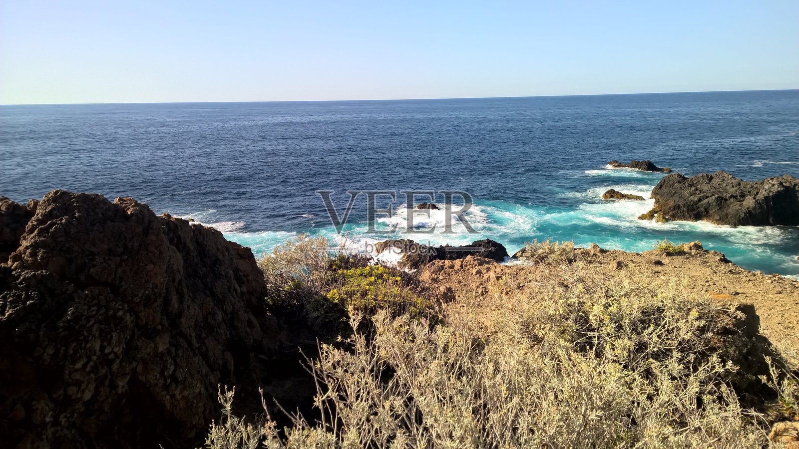 加那利群岛海岸照片摄影图片