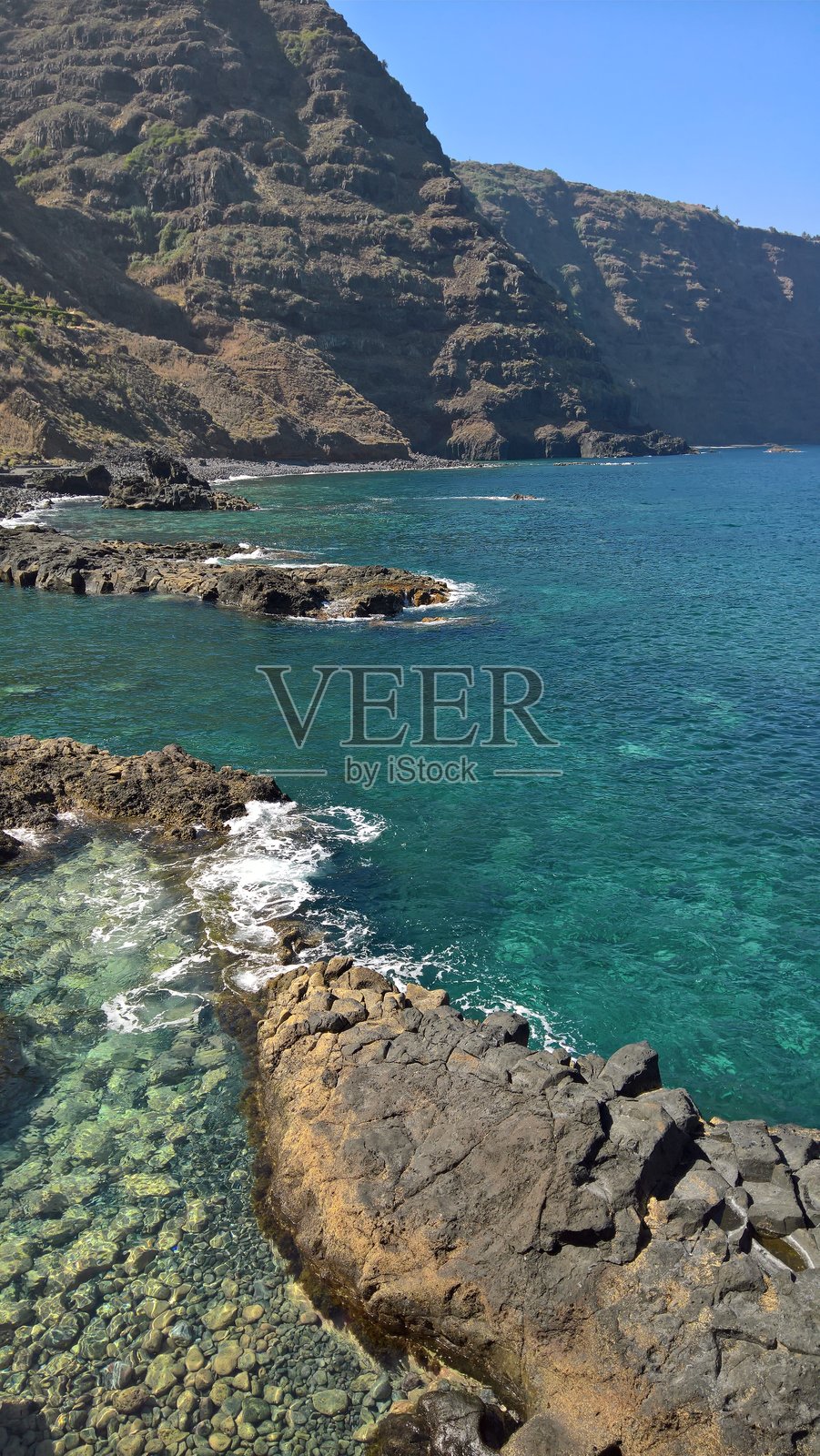 加那利海岸照片摄影图片