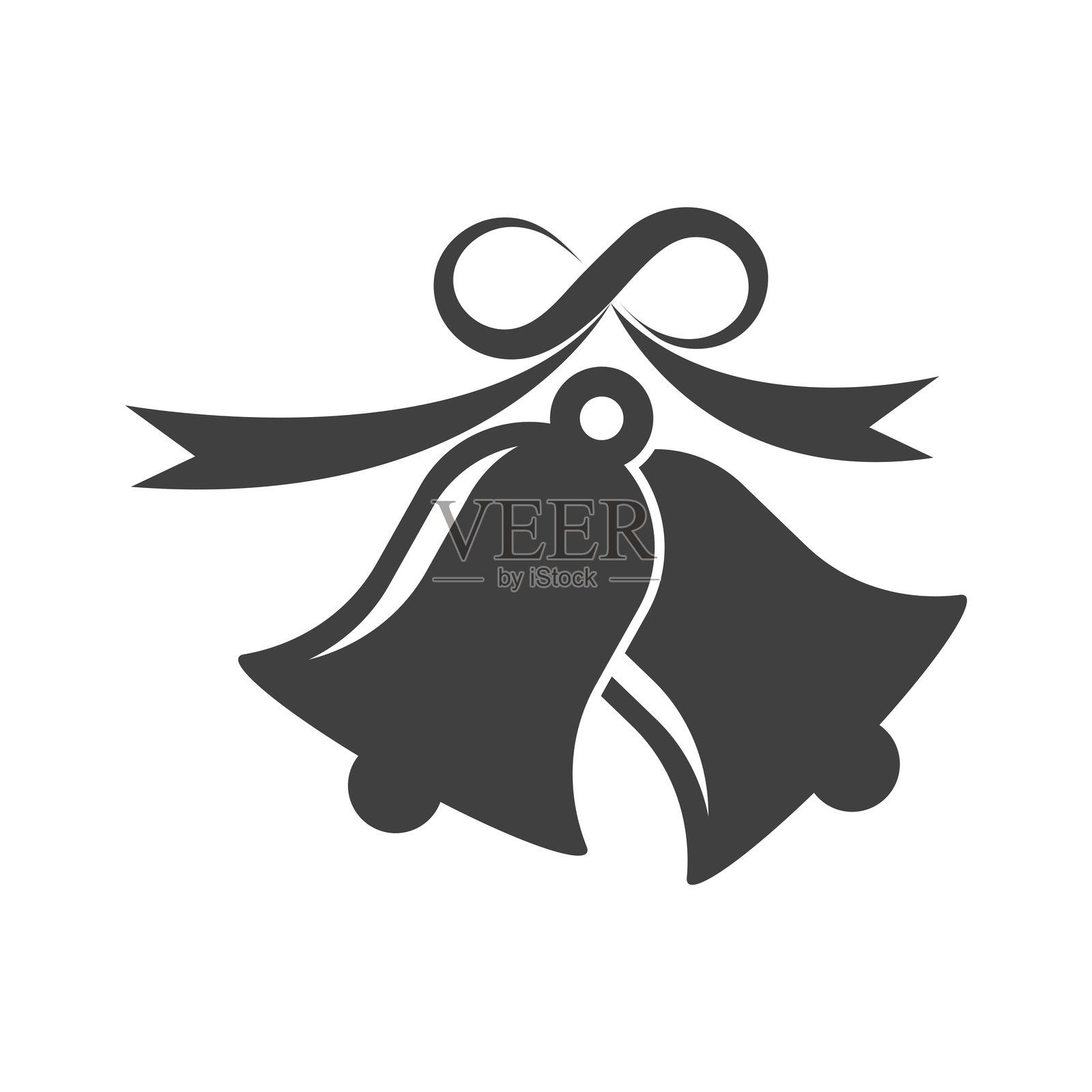 圣诞铃铛图标模板插画图片素材