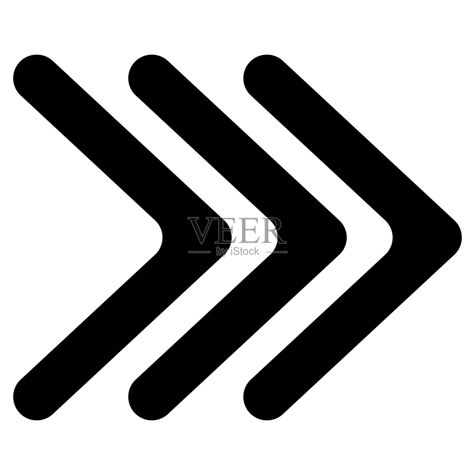 白色背景上的切角图标插画图片素材