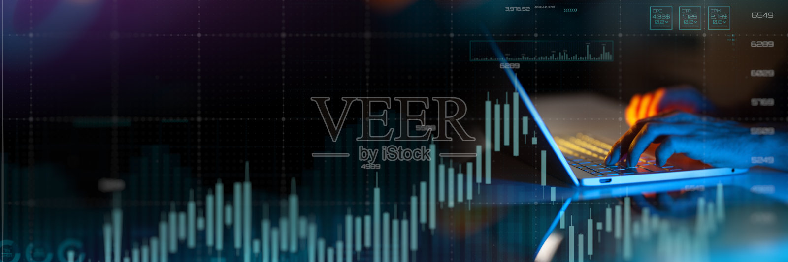 商人正在笔记本电脑上打字照片摄影图片