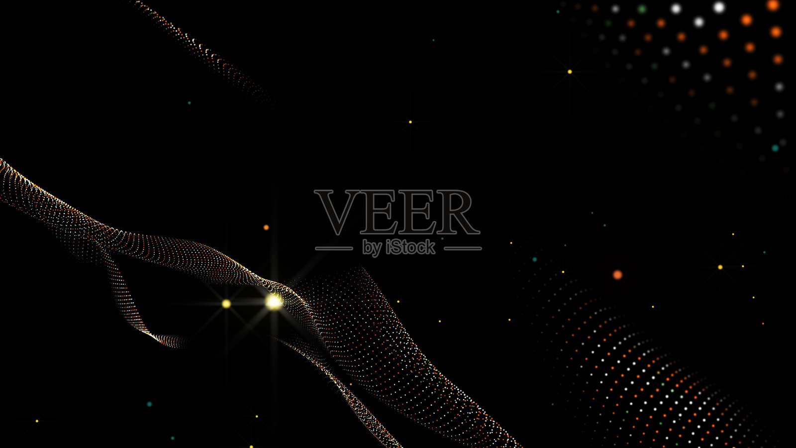 4K柔和波浪背景 - 可循环使用照片摄影图片