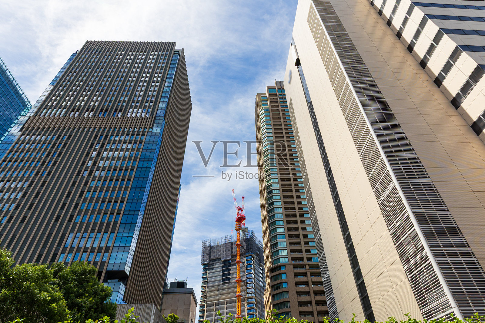 大阪府北区的摩天大楼照片摄影图片