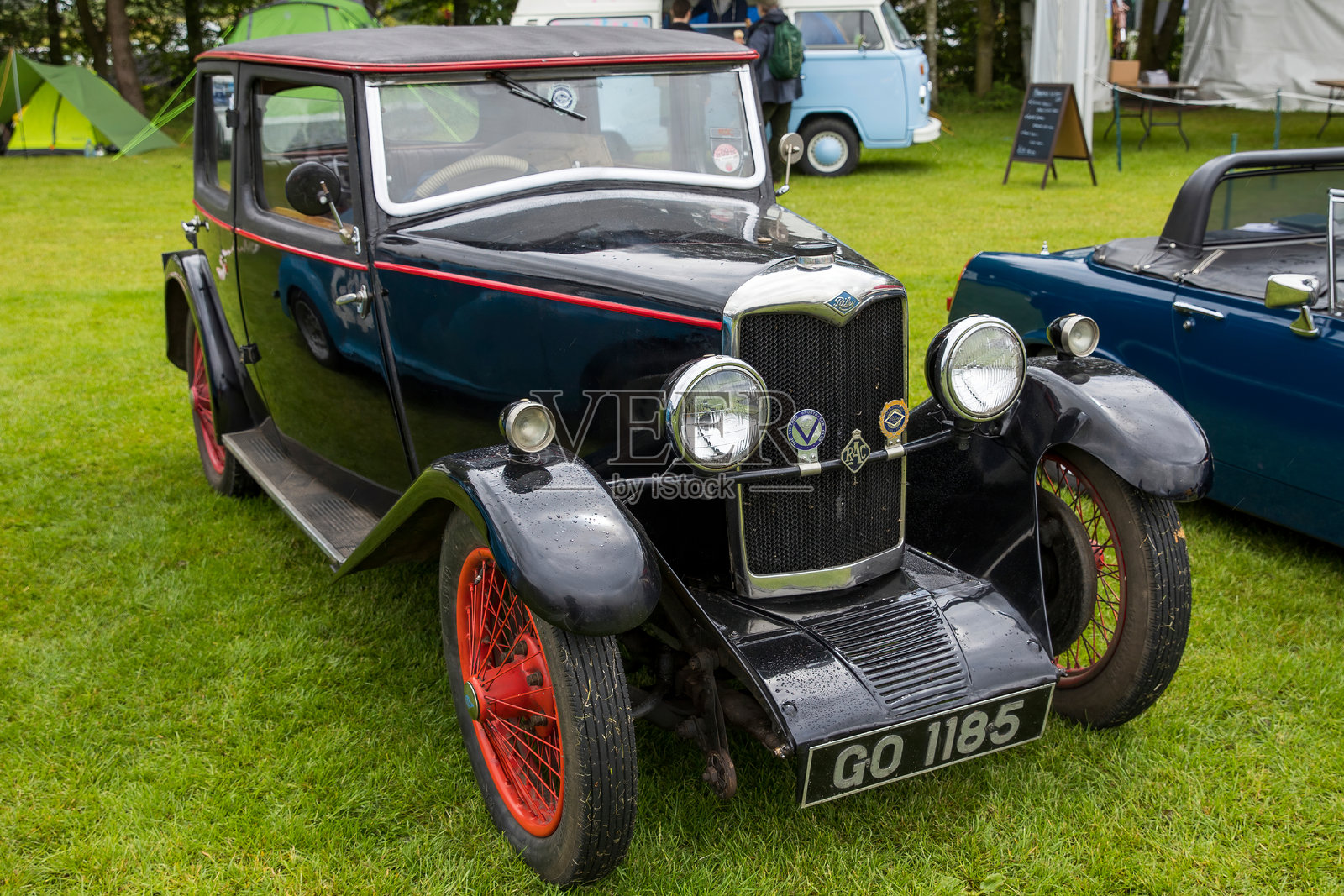 赖利9 - 1931年经典汽车。照片摄影图片