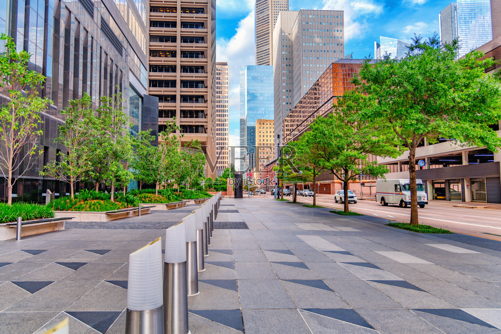 休斯顿市中心照片摄影图片