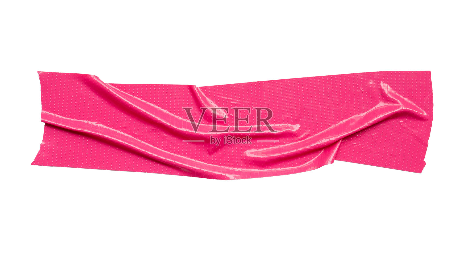 粉色粘性胶带孤立在白色背景上照片摄影图片