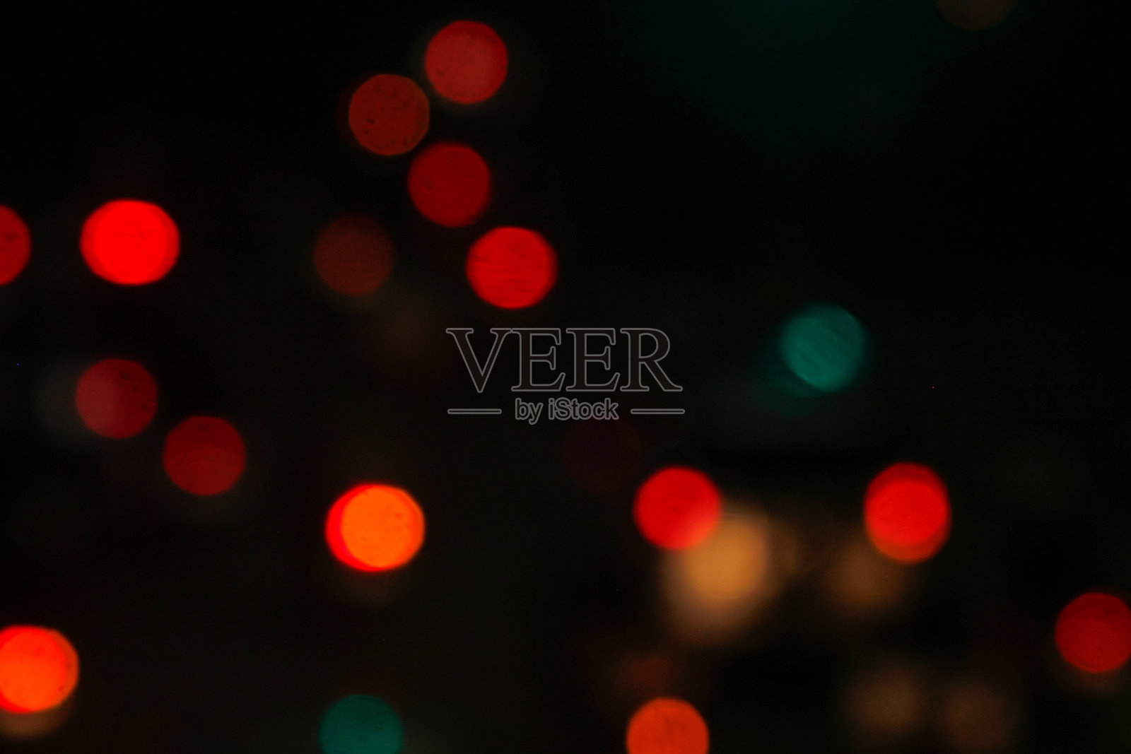 模糊的夜光，散景背景，模糊概念。抽象的失焦散景光点背景照片摄影图片