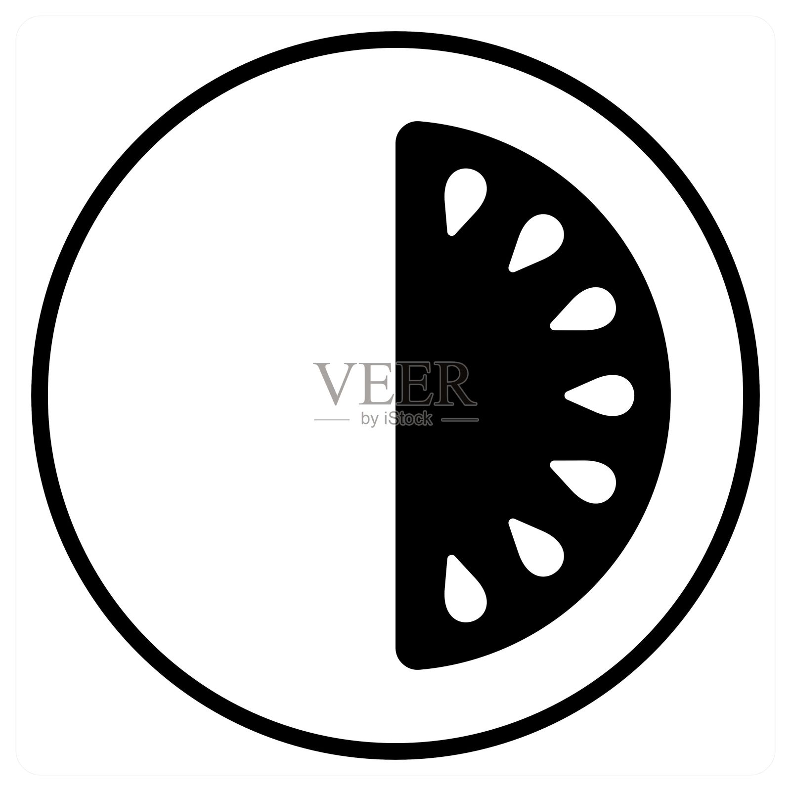 西瓜插画图片素材