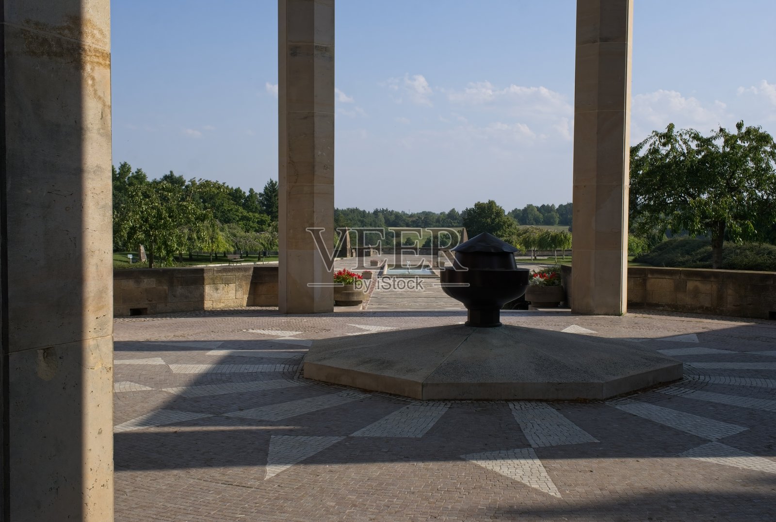 捷克的利迪采村被纳粹夷为平地照片摄影图片