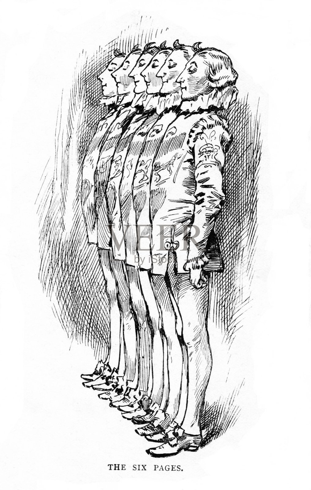 灰姑娘童话，皇家侍从，20系列中的第1个插画图片素材