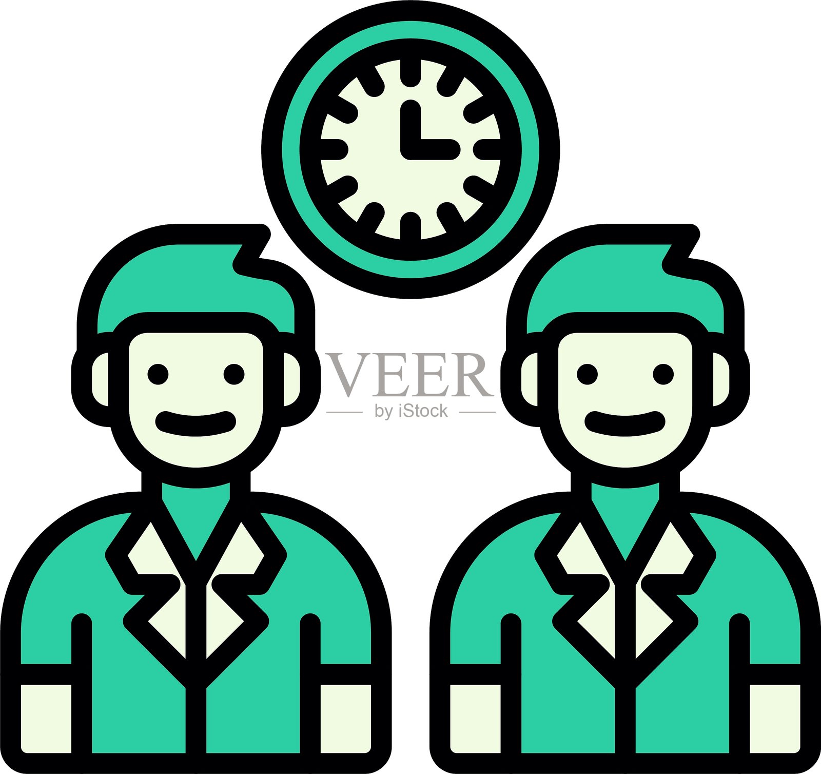 新图标设计创意会议插画图片素材