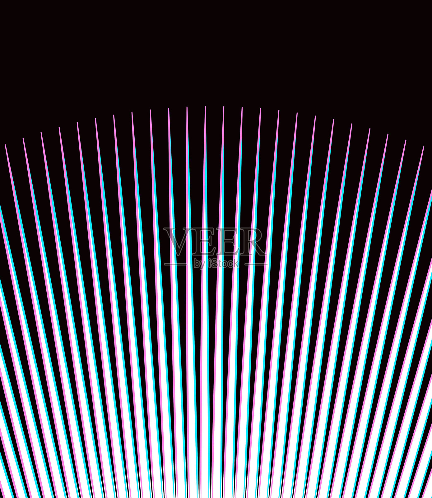 阳光射线的抽象背景与故障技术插画图片素材