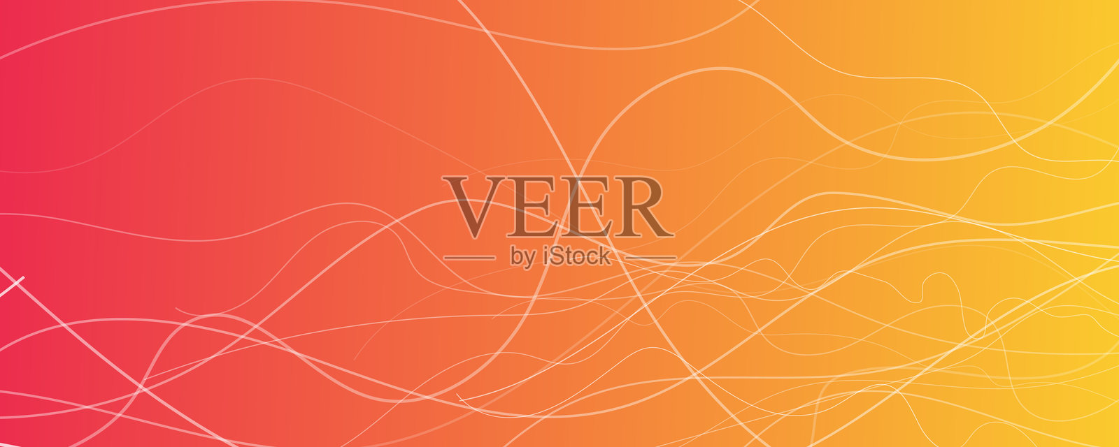 抽象渐变背景与波浪光束插画图片素材