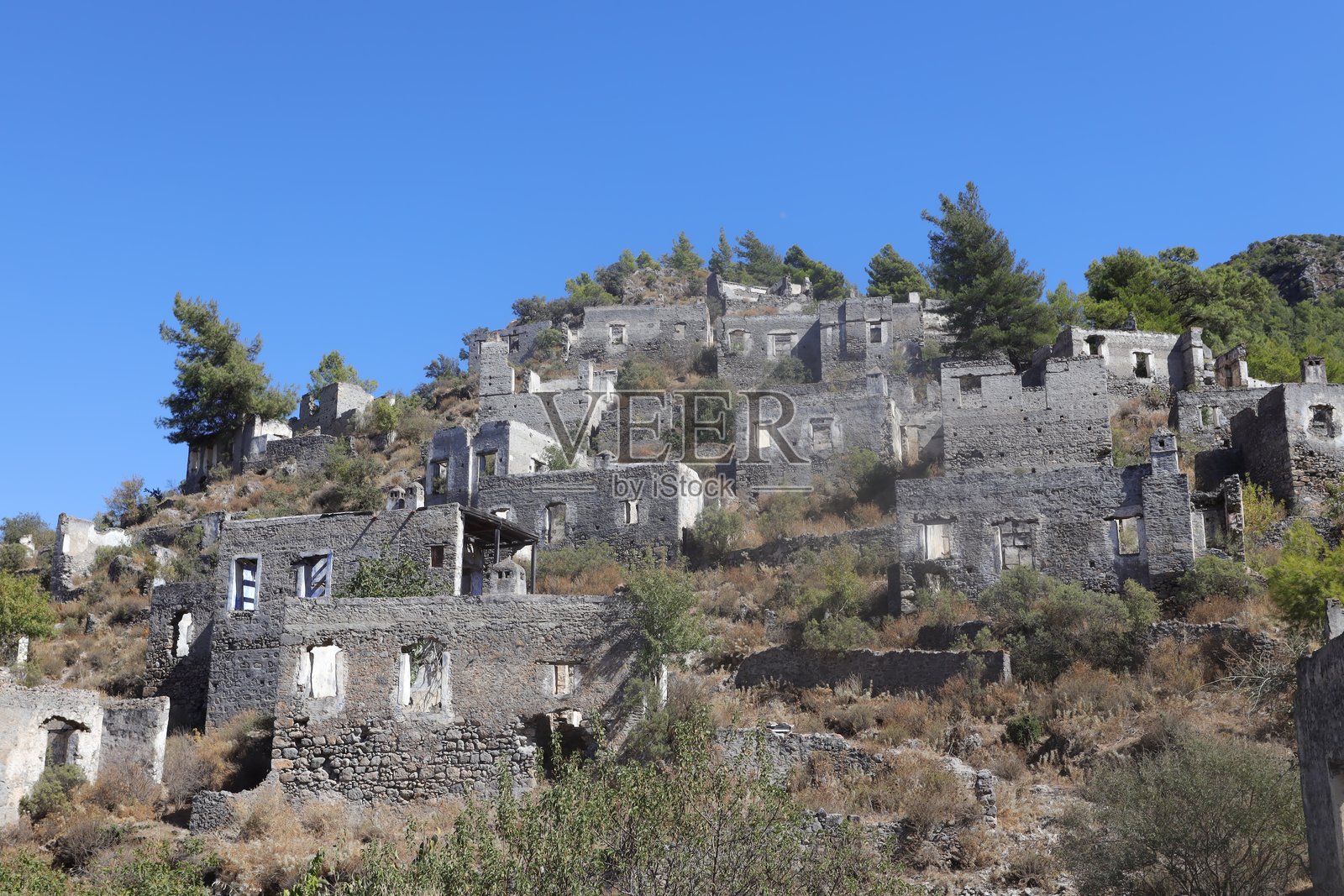 寂静的回响：卡亚科伊，时间静止之地照片摄影图片