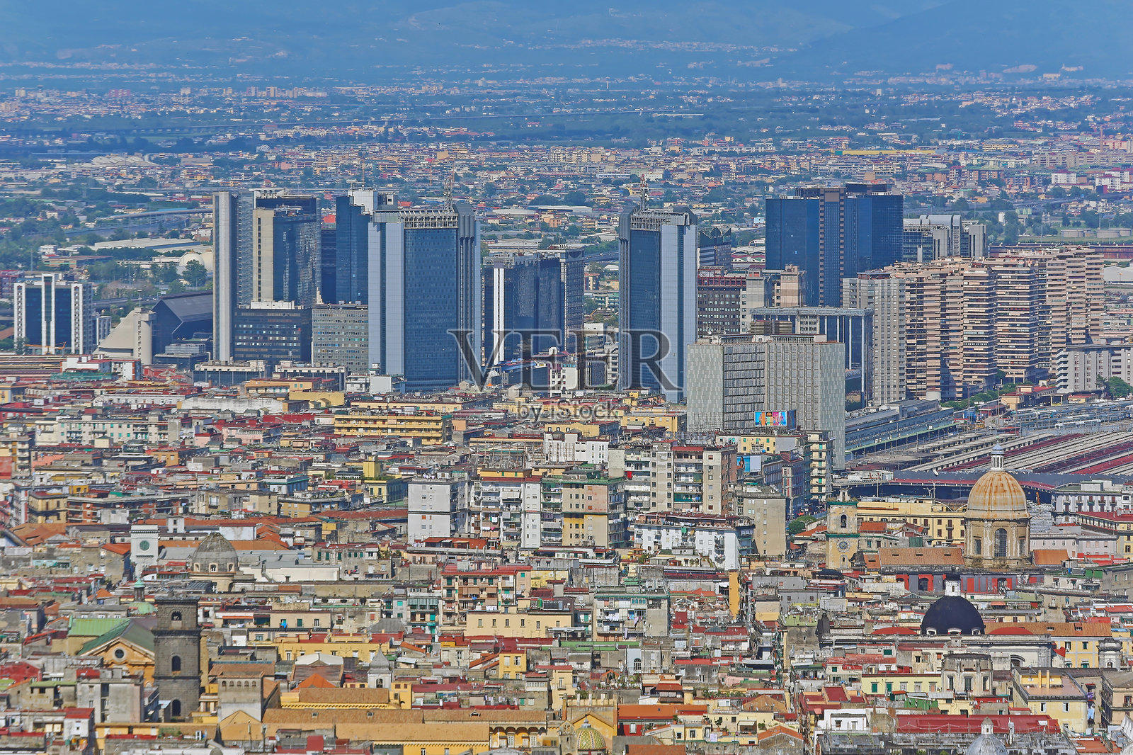 那不勒斯意大利大区中心照片摄影图片