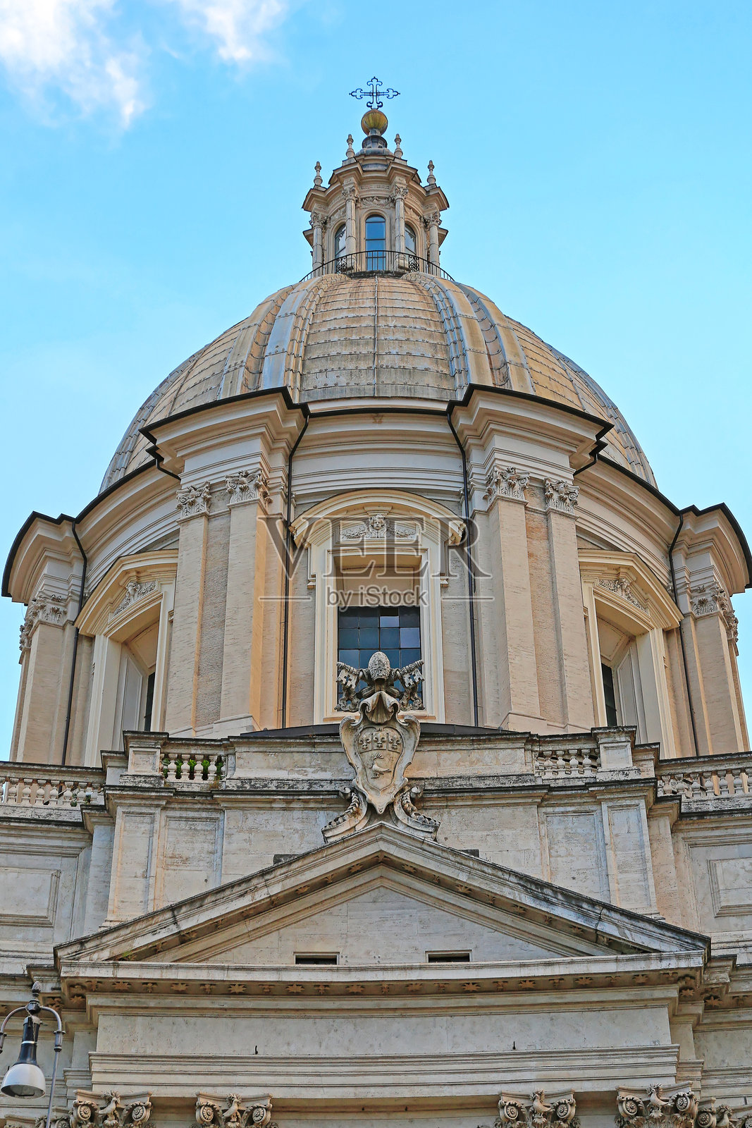 罗马圣阿涅塞阿戈内广场照片摄影图片