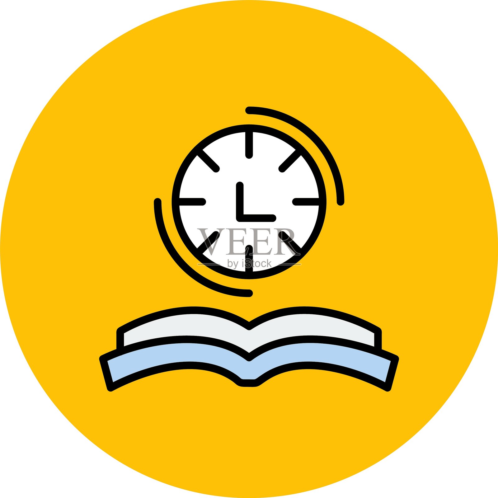 终身学习新图标设计创意插画图片素材