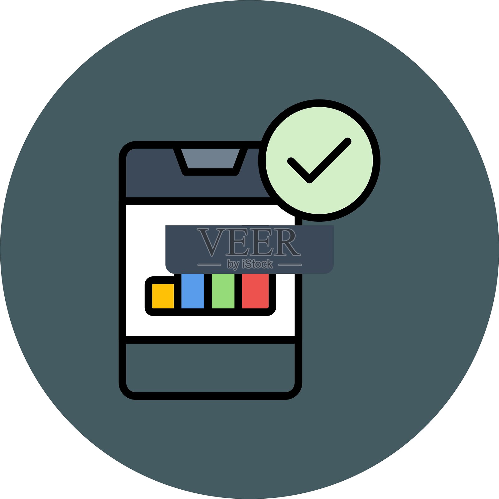 商业模式新图标设计创意插画图片素材