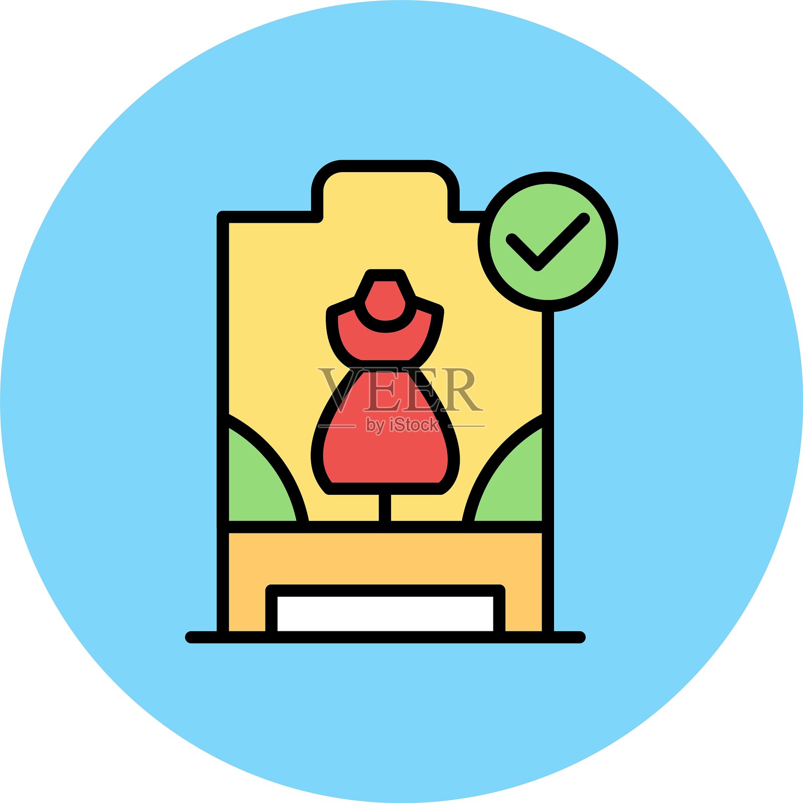 弹出式新图标设计创意插画图片素材