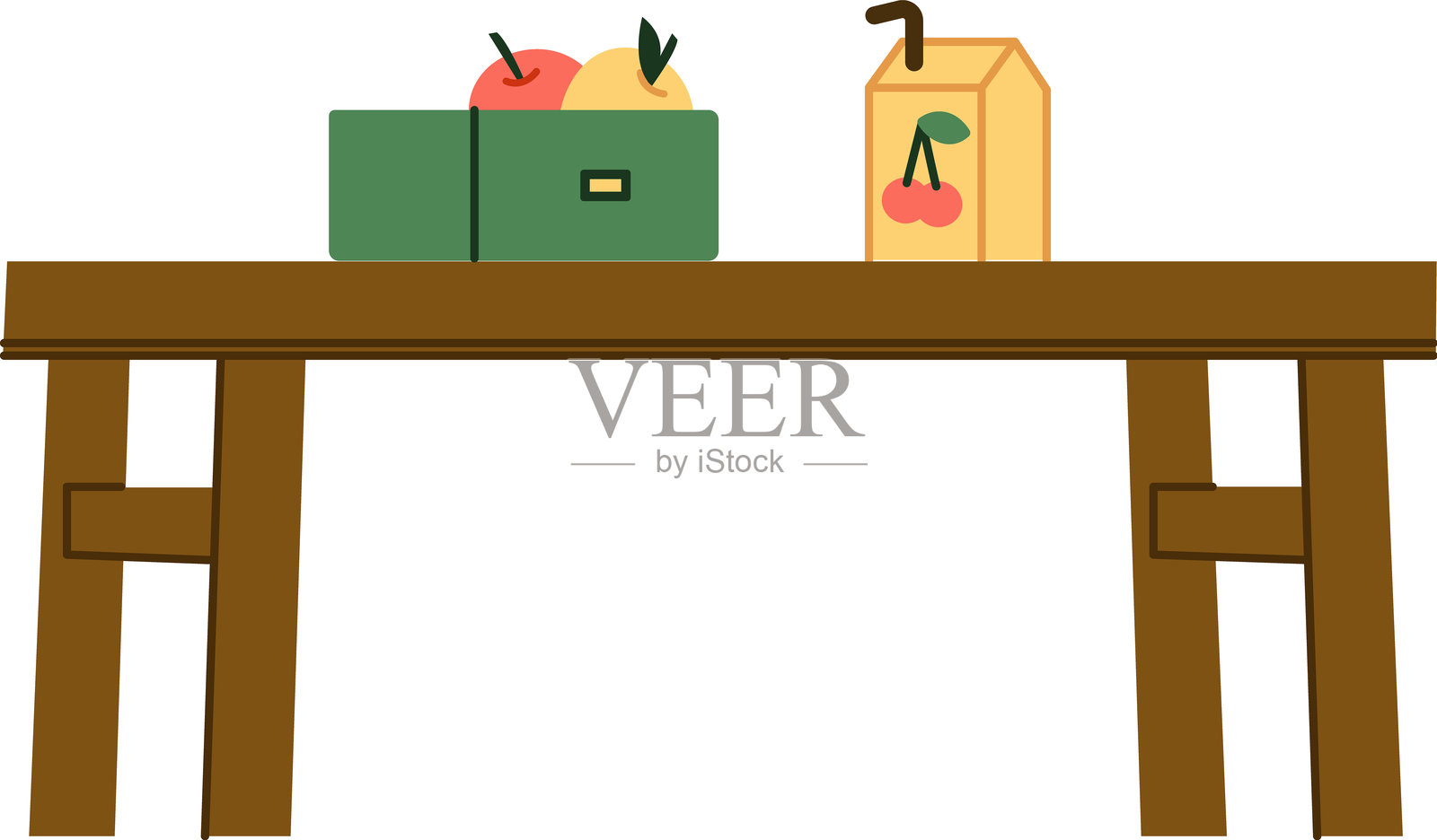 203_elements__kids_having_breakfast_lunch_boxes插画图片素材