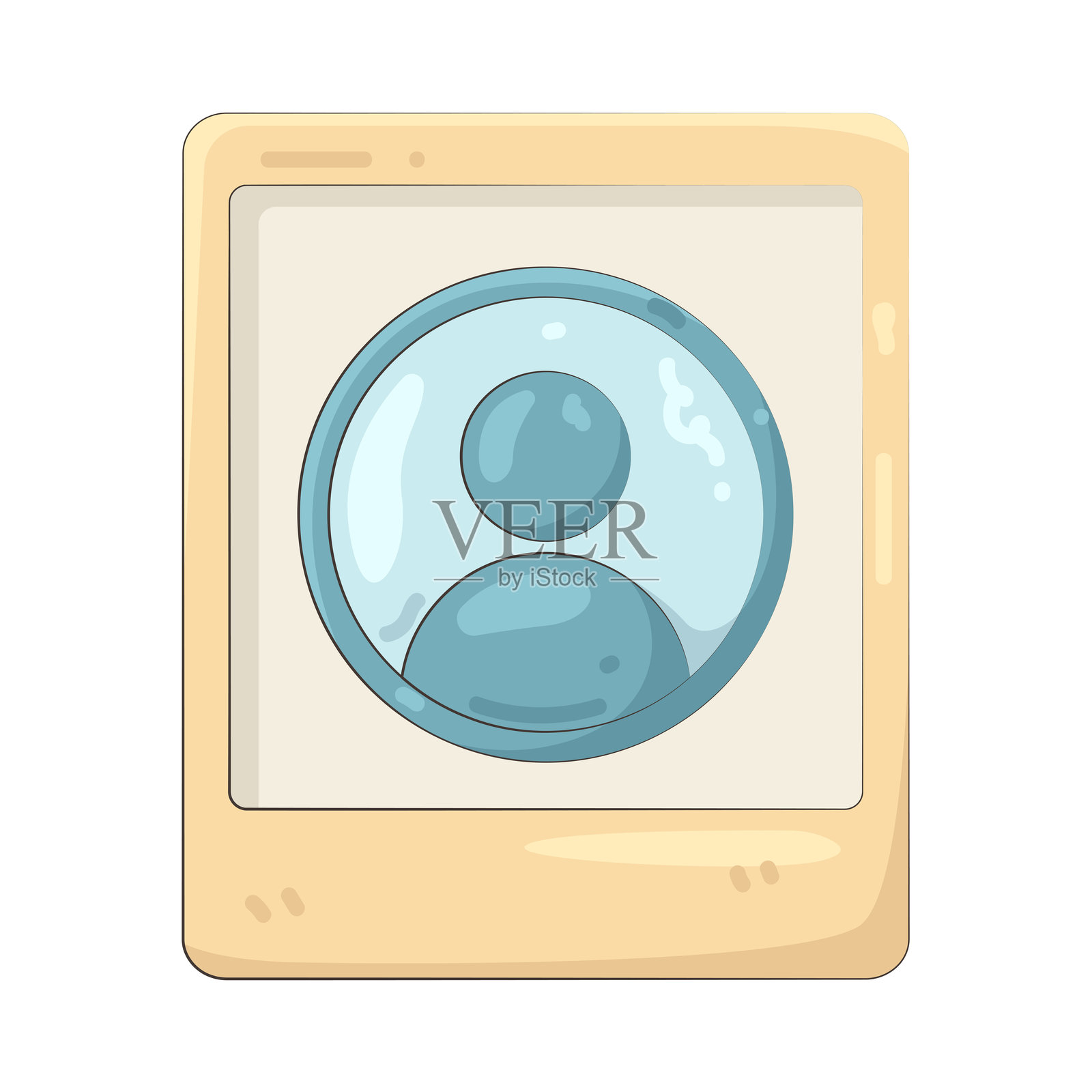 通缉令社交媒体边框插画图片素材