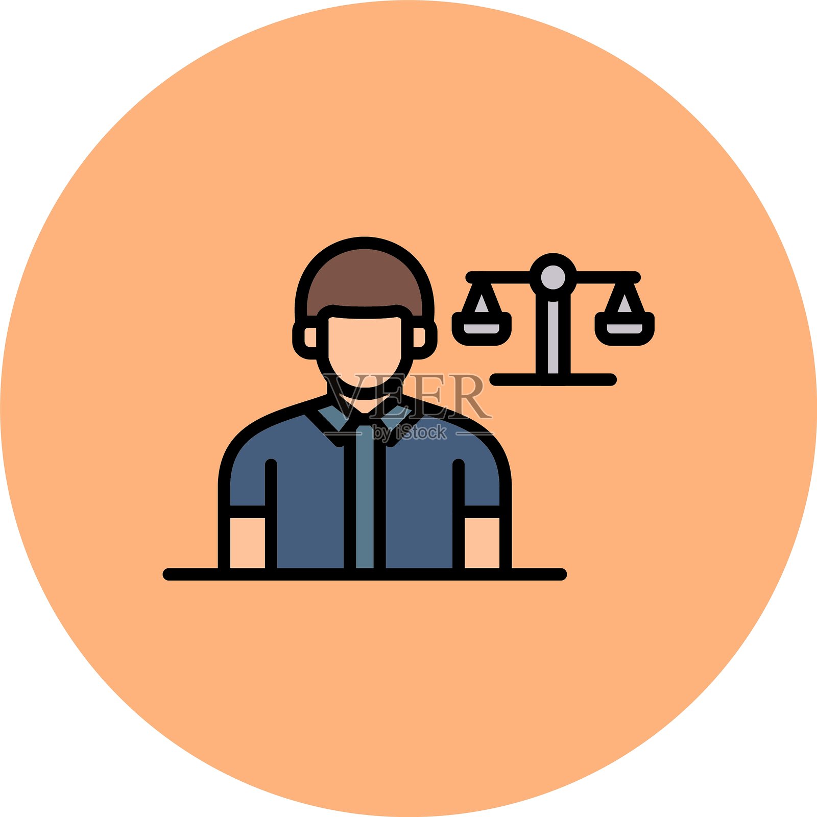 非理性新图标设计创意插画图片素材