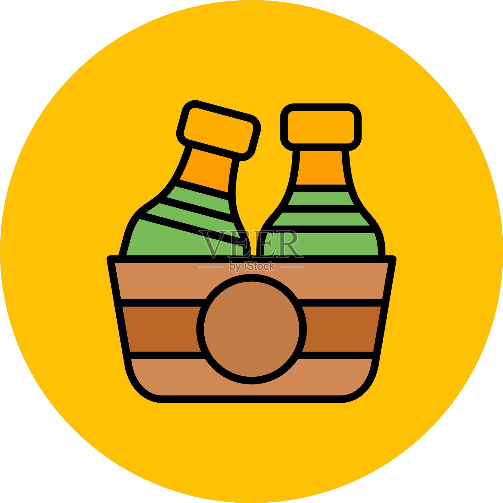 Git新图标设计创意插画图片素材