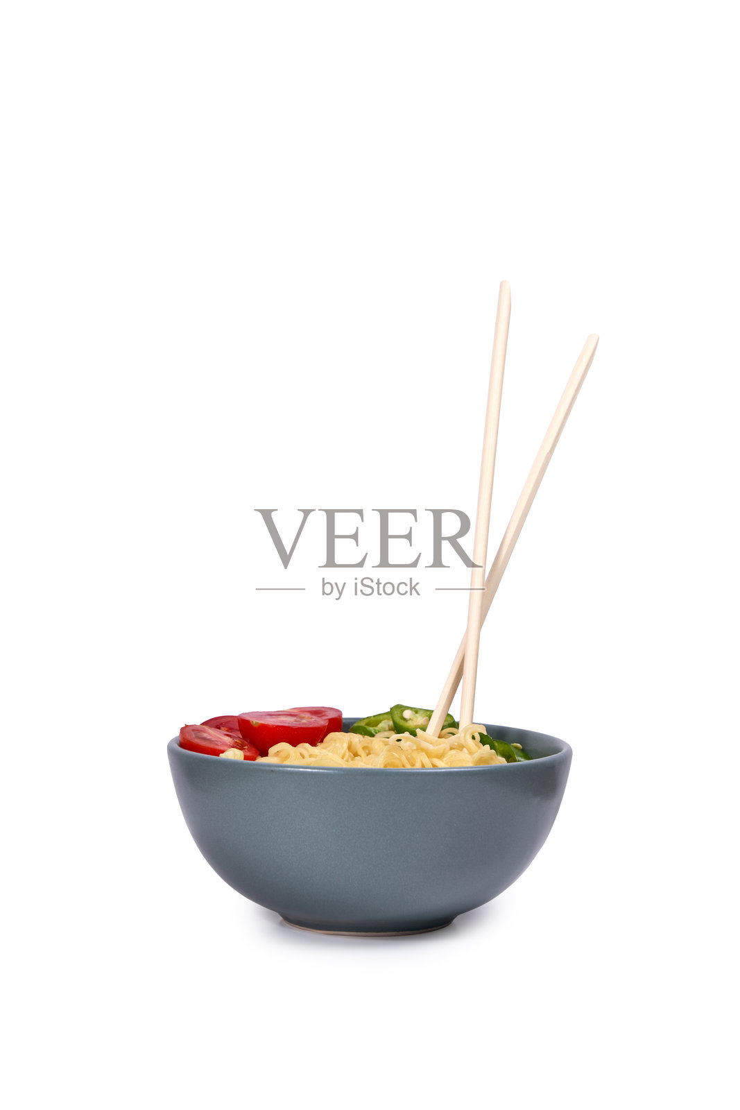 美味的鲜面配新鲜蔬菜照片摄影图片