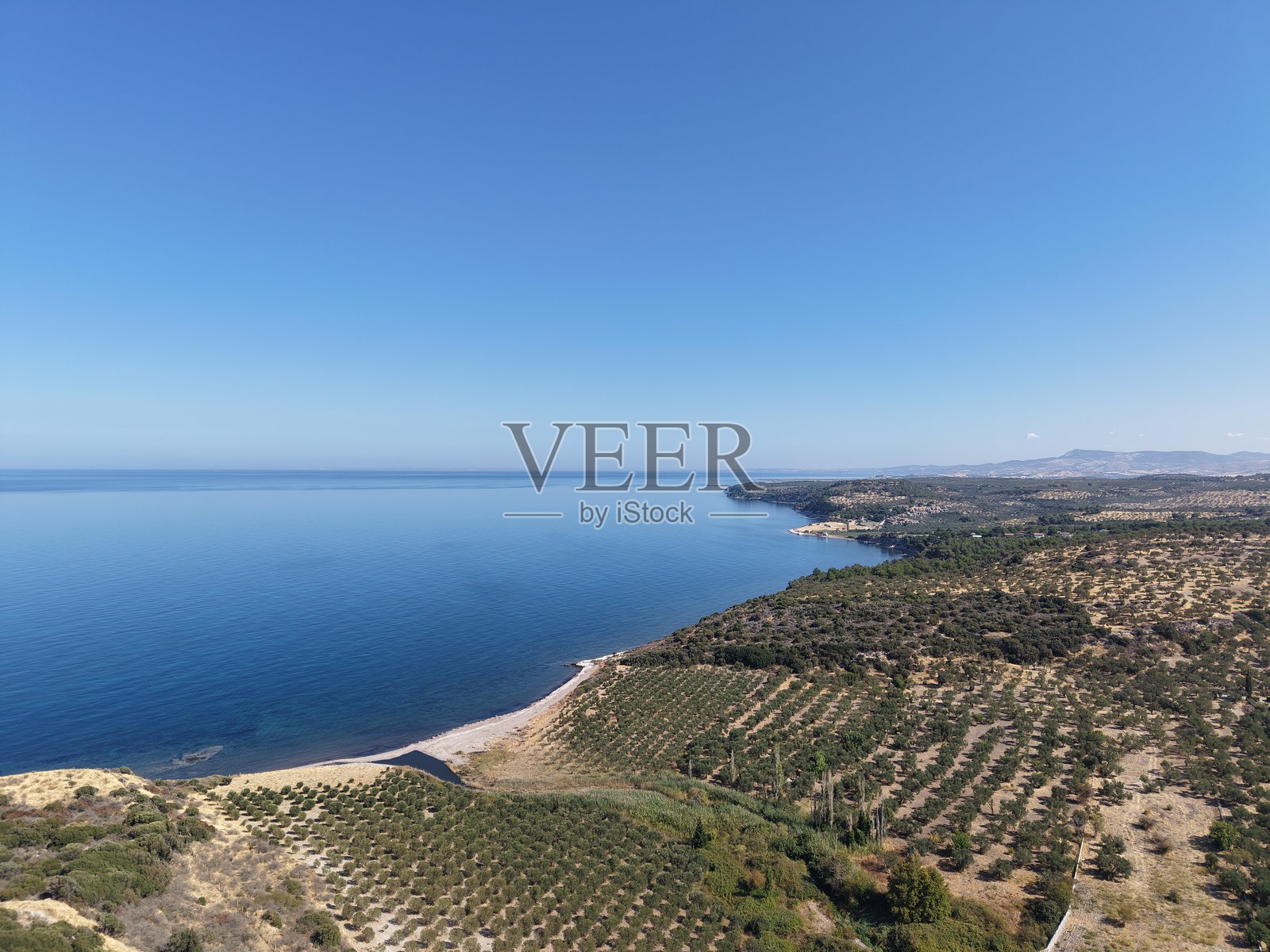 美丽的风景的鸟瞰图照片摄影图片