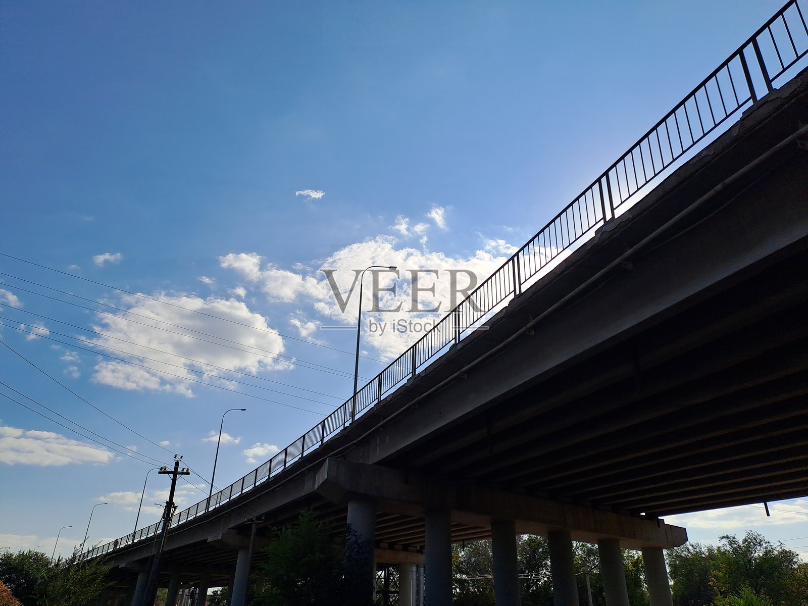 高速公路桥梁照片摄影图片