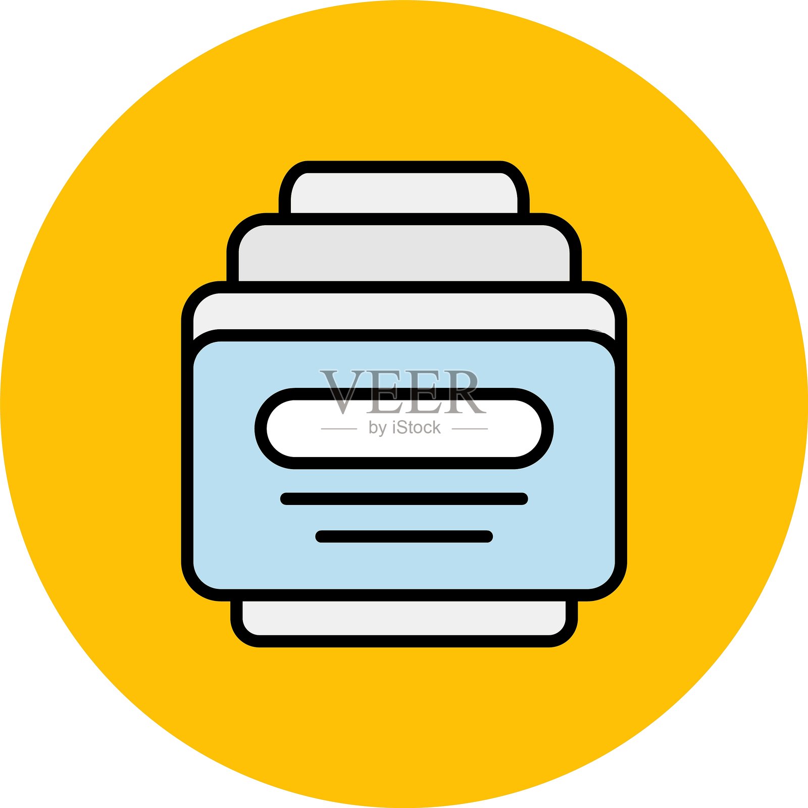 存档新图标设计创意插画图片素材