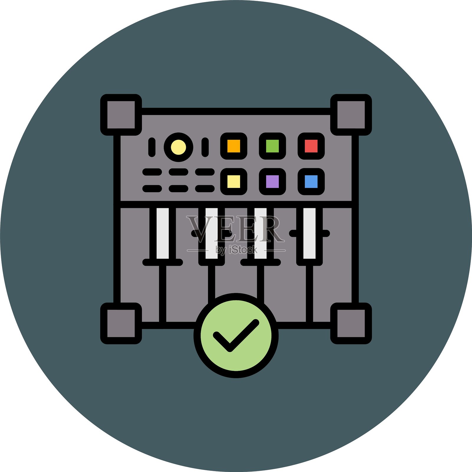 放大器新图标设计创意插画图片素材