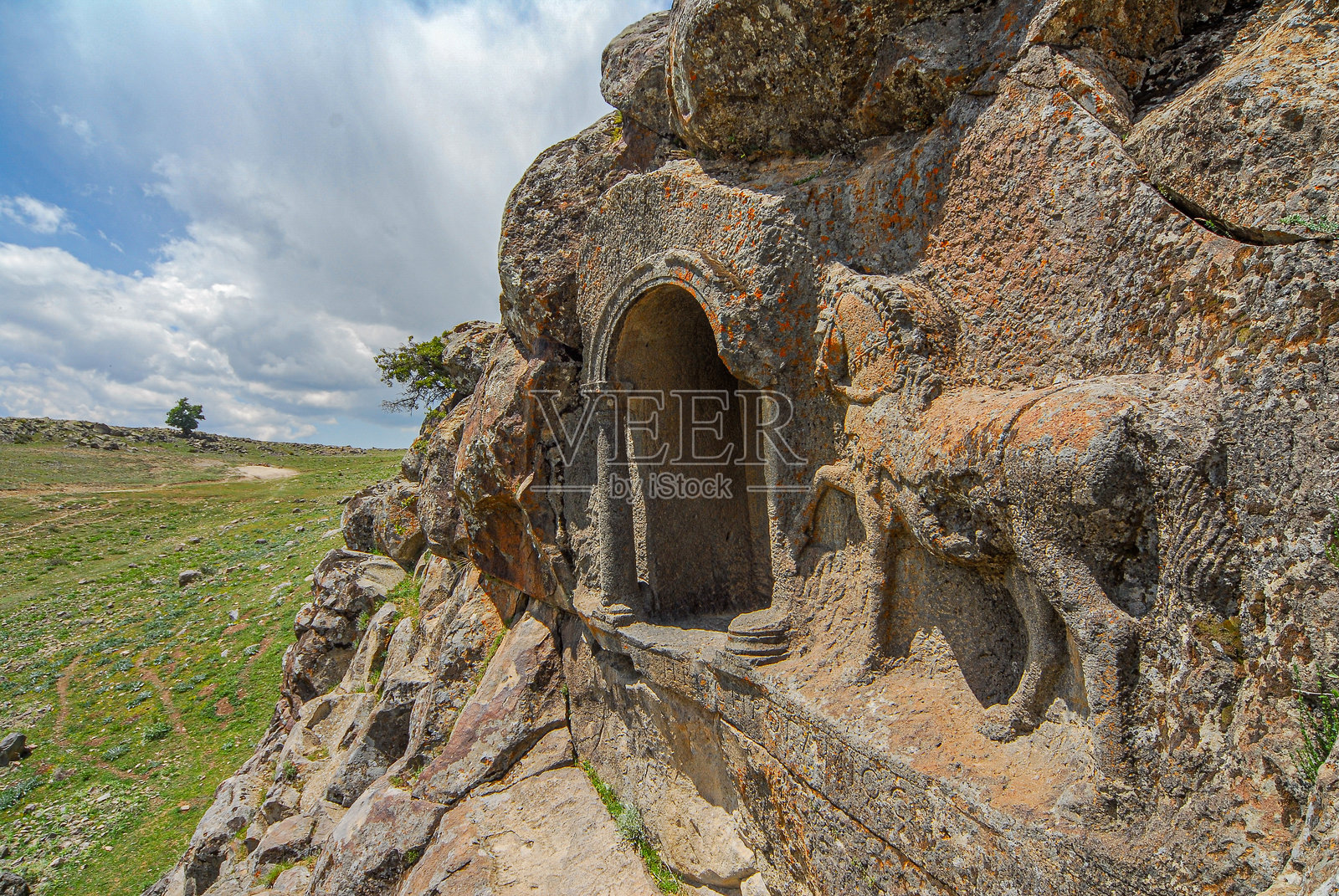 岩石墓穴照片摄影图片