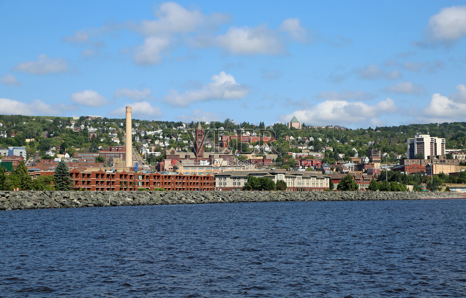 俯瞰杜鲁斯山丘的景色照片摄影图片