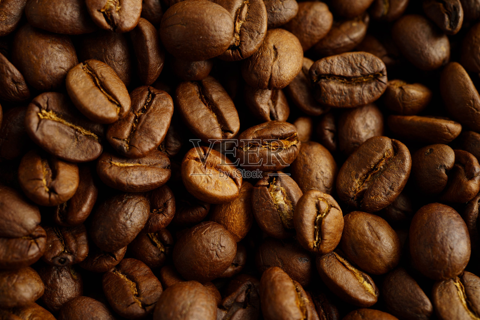 早晨饮品的咖啡豆，自然食物。照片摄影图片